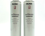 Rusk W8less Hairspray Strong Hold 55% VOC 10 oz-Pack of 2 - $33.61