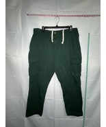 MSRP $65 Club Room Men&#39;s Cargo Pants Green Size Large - £22.47 GBP