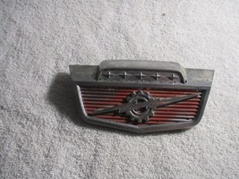 1961 1962 1963 1964 1965 1966 Ford F100 chrome gear hood emblem original - £30.16 GBP