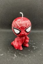 X-Large Spiderman Birthday Cake Candle 4&quot; X 2-1/2&quot; - £17.53 GBP