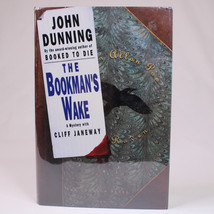 Signed The Bookman&#39;s Wake #2 John Dunning 1st Ed 1st Print 1995 Hardcover w/DJ - £27.29 GBP