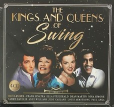 Various - The Kings And Queens Of Swing (4× Cd Album 2017, 80Track Compilation) - £9.16 GBP