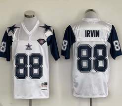 Men&#39;s Michael Irvin #88 Stitched Jersey Navy White - T-Shirts - $46.99