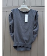 UNIQLO U Cocoon Sweater Small Gray Sleeveless Women NWT - $54.16 CAD