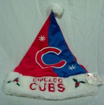 Chicago Cubs Mlb Baseball Soft Christmas Santa Hat New - £12.94 GBP