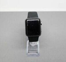 Apple Watch Series 3 38mm Space Gray Aluminum with Black Sport Band MTF02LL/A image 2