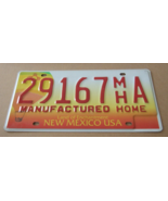 NEW MEXICO MANUFACTURED HOME LICENSE PLATE M/H A   1999-2010  HOT AIR BA... - £7.07 GBP