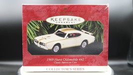 1997 HALLMARK Keepsake 1969 HURST OLDSMOBILE 442 Classic Car Christmas O... - $8.41