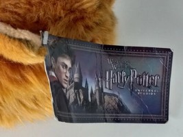 Harry Potter Crookshanks Hermione&#39;s Cat  Plush Toy Wizarding World Hang Tag - $14.85