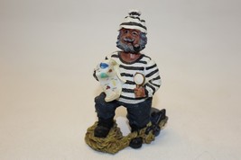 Nautical Sea Captain Standing on Rope Holding Map Figure Sailor Fisherman - £7.01 GBP