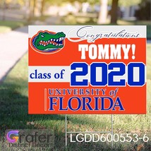 Graduation Sign, Graduation Yard Sign, Class of 2020, Yard Sign, Florida&#39;s Grad  - £35.24 GBP