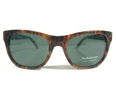 Polo Ralph Lauren Sunglasses PH4091 5503/71 Blue Brown Pony Logo w Green... - $111.99