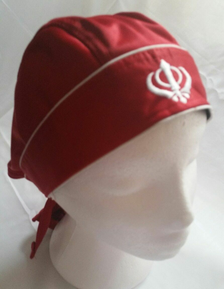 Sikh Punjabi turban Jean patka pathka Khanda and 50 similar items