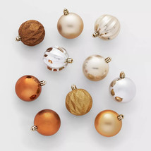Wondershop 100pc Shatter-Resistant Round Christmas Tree Ornament Set Met... - $532.43 MXN