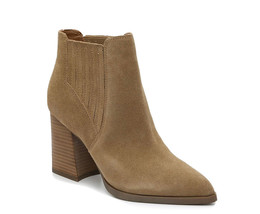 NEW Marc Fisher Women’s Eilise Light Brown Suede Ankle Boots Size 9M NIB - £70.95 GBP