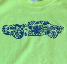 Kid&#39;s T Shirt Car Collage Child&#39;s Children&#39;s Youth XL Yellow Anvil NWOT NEW - $9.49