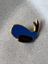 Disney Trading Collector’s Blue &amp; Black Enamel Donald Duck Hat Goldtone ... - £7.58 GBP