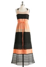 C. Luce Colour Block Sleeveless Maxi Dress. Size Medium - $52.00