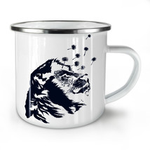 Beast Animal Lion Calm NEW Enamel Tea Mug 10 oz | Wellcoda - £20.55 GBP