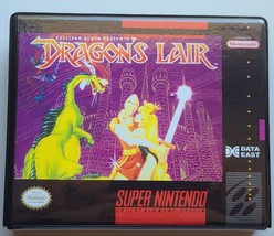 Dragon&#39;s Lair CASE ONLY Super Nintendo SNES Box BEST Quality Available - £10.17 GBP