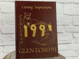 1991 Glen Echo Corcoran High School Syracuse New York NY Yearbook - £19.33 GBP