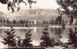 Colorado Springs~Chapel Across Lake At Broadmoor HOTEL~1940s Real Photo Postcard - £8.52 GBP