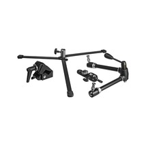 Manfrotto 143 Magic Arm Kit with Umbrella Bracket Super Clamp and Backli... - £206.97 GBP