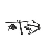 Manfrotto 143 Magic Arm Kit with Umbrella Bracket Super Clamp and Backli... - £209.36 GBP