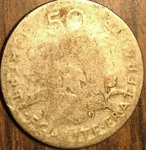 1899 France 50 Centimes Semeuse Coin - £2.67 GBP