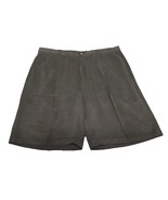 Tommy Bahama 100% Silk Shorts Size 36 Men&#39;s Twill Pleated Front Blue - $404.38 MXN