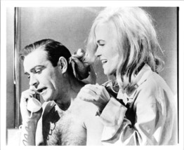 Goldfinger 8x10 inch photo Shirley Eaton teases Sean Connery with her hair - £12.06 GBP