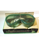 Vintage Watchemoket Eye Savers Soft Vinyl Goggle Goggles 461 SV A6 Green - £15.65 GBP