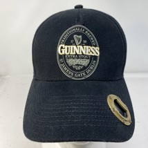 Guinness Ireland Logo Black Hat Cap Extra Stout Label Bottle Opener EUC - £12.25 GBP