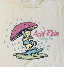 Coney Island Picnic Urban Outfitters Pooh Acid Rain T Shirt Yellow Size ... - $349.91 MXN