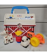 Fisher Price 2008 Play Family Farm With Barn Farmer Sheep Cow Tractor - €16,19 EUR Fisher Price 2008 Play Family Farm With Barn Farmer Sheep Cow Tractor - €16,19 EUR