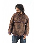 Handmade Casual Boho Cotton Unisex Jackets Hoodies Size S-M-L-XL Fast Sh... - $59.99