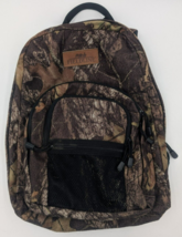 Vintage Fieldline Fleece Backpack Camo Hunting Outdoors Mossy Oak Y2K 90s - $24.49