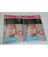 2 Maidenform Fleexes Thigh Slimmers shapewear Tummy control Nude Size X-... - €12,93 EUR