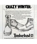 Timberland Leather Snow Boots Maine 1979 Advertisement Stubborn Yankee D... - $24.99
