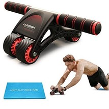 HARISON Ab Roller Wheel for Core Abdominal Exercise Home Gym Strength Wo... - £72.99 GBP
