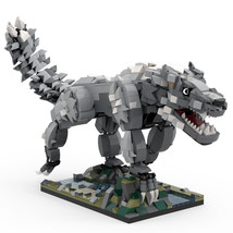 BuildMoc Huge Wolf Creature Monster Form Model 1446 Pieces from Folklore - £85.09 GBP