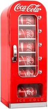 Coca-Cola Exclusive New Retro Mini Fridge Vending Machine Style 10 Can, 12V DC/1 - £294.45 GBP