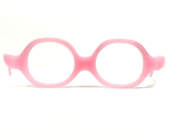 Miraflex Kinder Brille Rahmen NEW BABY Gummiert Pink Rund 38-12-110 - $55.57