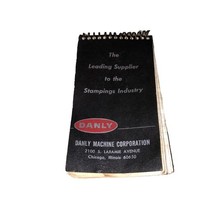 Danny Machine Corp. 2100 S. Laramie Ave. Chicago, IL Promo Notepad Vintage - $126.23 MXN