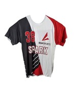 BSN Soccer Tee Schankie #38 Spark Sports Short Sleeve Athletic Shirt Men... - $454.28 MXN