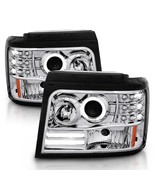 NEWMAR DUTCH STAR 1999 2000 2001 CHROME PROJECTOR HEADLIGHTS HEAD LAMPS ... - $406.92 CAD