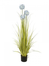 EUROPALMS Alliumgras, Artifical Plant, Blue, 120 CM - £58.51 GBP
