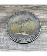 1976 Bicentennial Curlew Iowa A Great Place to Nest Liberty Bell Coin KG JD - €17,11 EUR