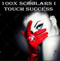100X 7 SCHOLARS I TOUCH SUCCESS EXTREME HIGHER MAGICK WORK MAGICK RING PENDANT image 2