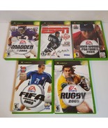 Original Xbox Games Lot NOT TESTED PGA Tour 2004 NHL 2K5 Madden 05 FIFA ... - £7.45 GBP